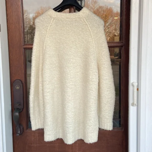 Free‎ People Teddy Sweater Tunic. Wool blend. Oversized. Medium